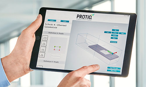 Configurator intuitiv pentru capace și carcase